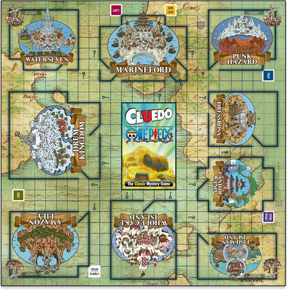 Winning Moves Soziales Detektivspiel Cluedo One Piece Englische Version, WM03398-EN3-6