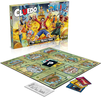 Winning Moves Soziales Detektivspiel Cluedo One Piece Englische Version, WM03398-EN3-6