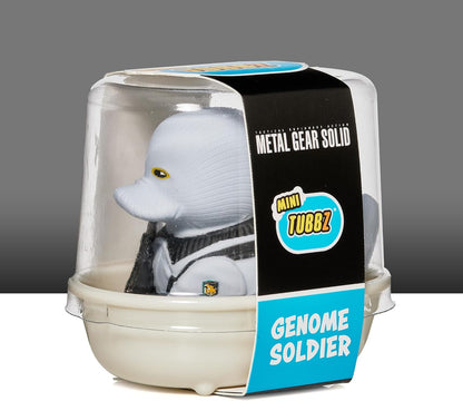 TUBBZ Kleine Genome Solider Sammelbare Vinyl-Gummientenfigur - Offizielles Metal Gear Solid Merchandise - Thriller Action Videospiele