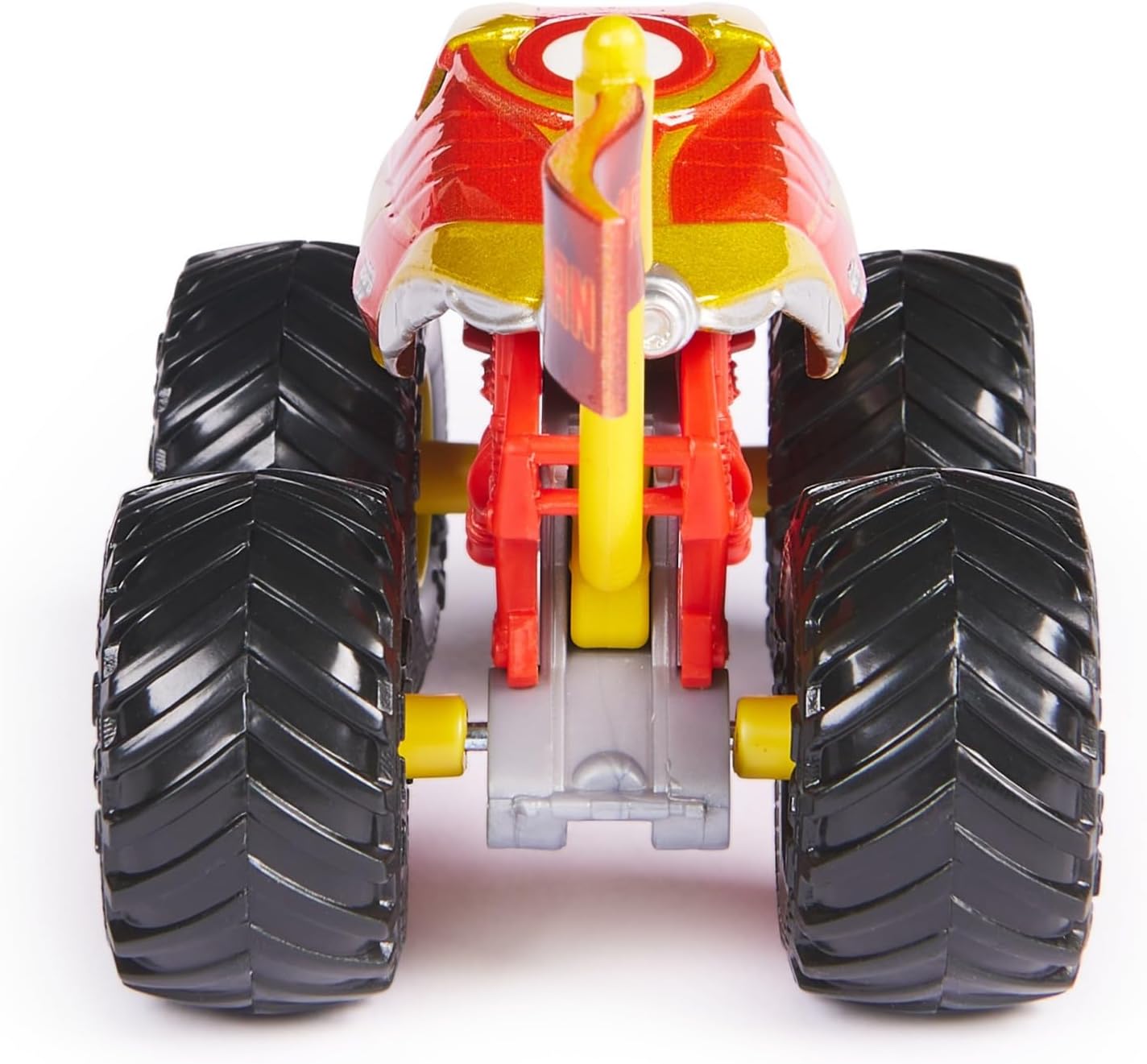 Monster Jam, Marvel Official Captain America Monster Truck, Die-Cast Vehicle, 1:64 Scale, Superhero Kids’ Toys for Boys Aged 3 and up