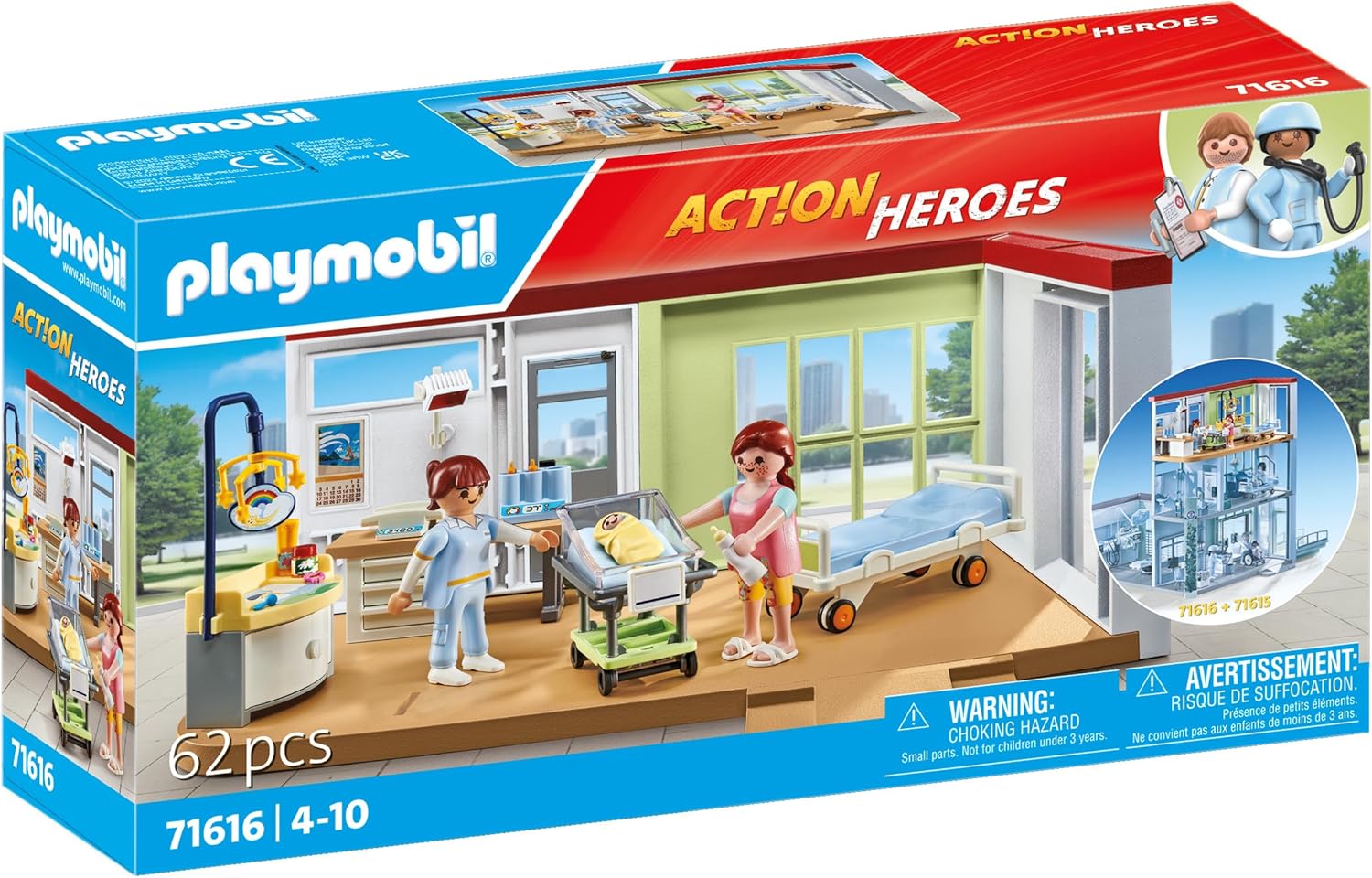 Playmobil - Maternity Ward (71616)