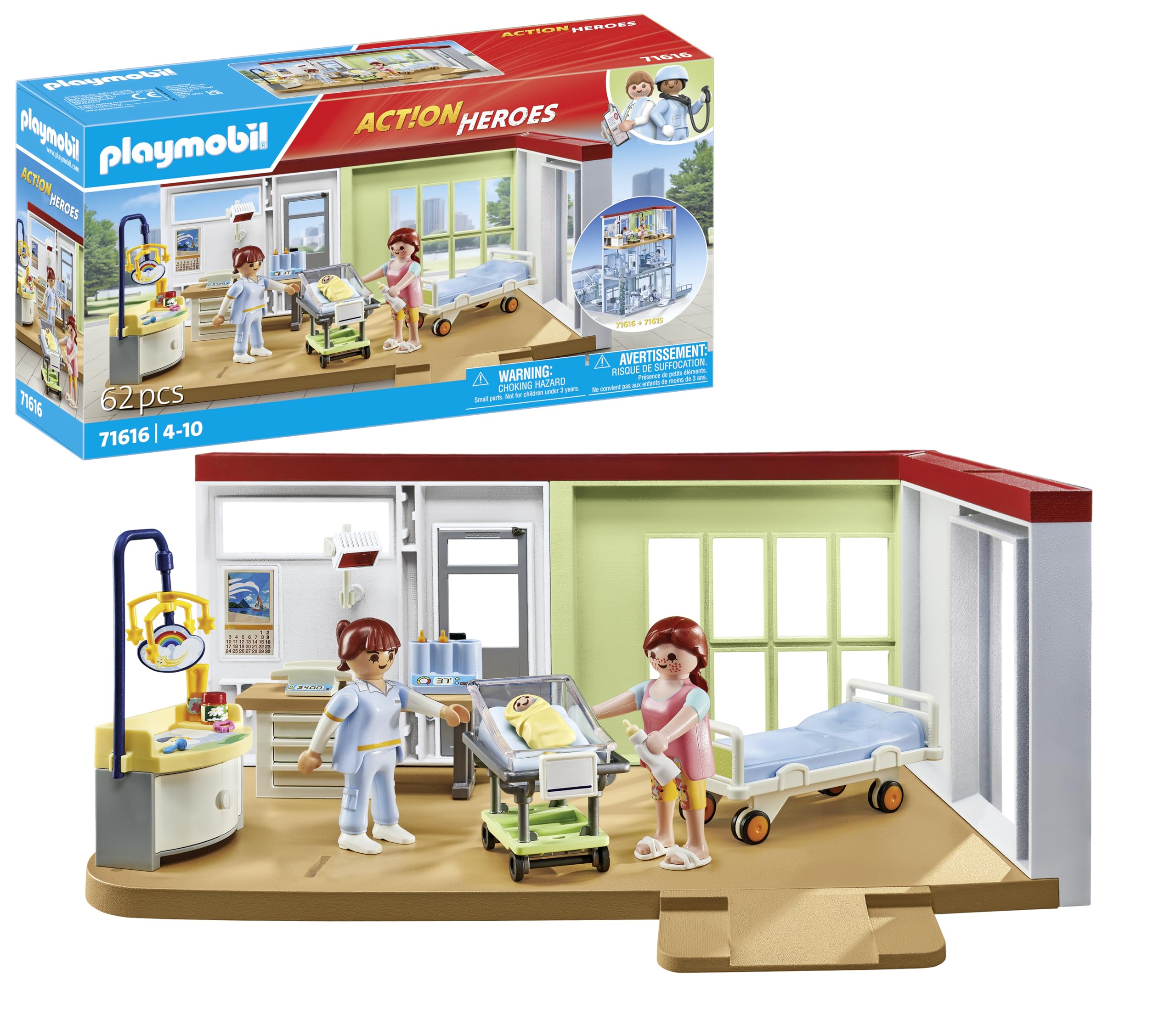 Playmobil - Maternity Ward (71616)
