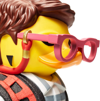 TUBBZ Eerste editie: Ghostbusters - Ray Stantz Cosplaying rubberen eend vinyl figuur (Janine Melnitz (badkuip