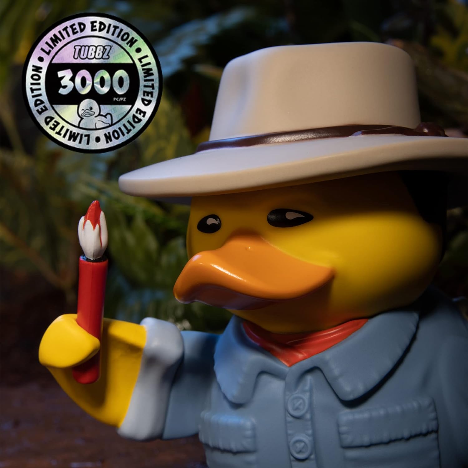 TUBBZ Jurassic World Dr Alan Grant Collectible Duck Figurine - Official Jurassic World Merchandise - Unique Collectors Vinyl Gift - Limited Edition