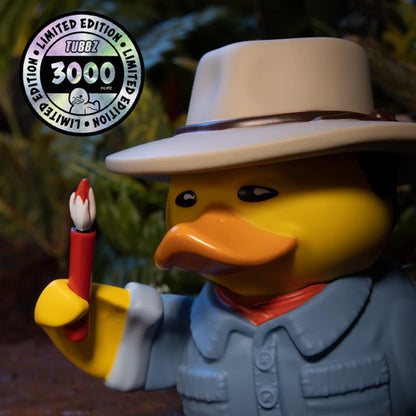 TUBBZ Jurassic World Dr Alan Grant Collectible Duck Figurine - Official Jurassic World Merchandise - Unique Collectors Vinyl Gift - Limited Edition