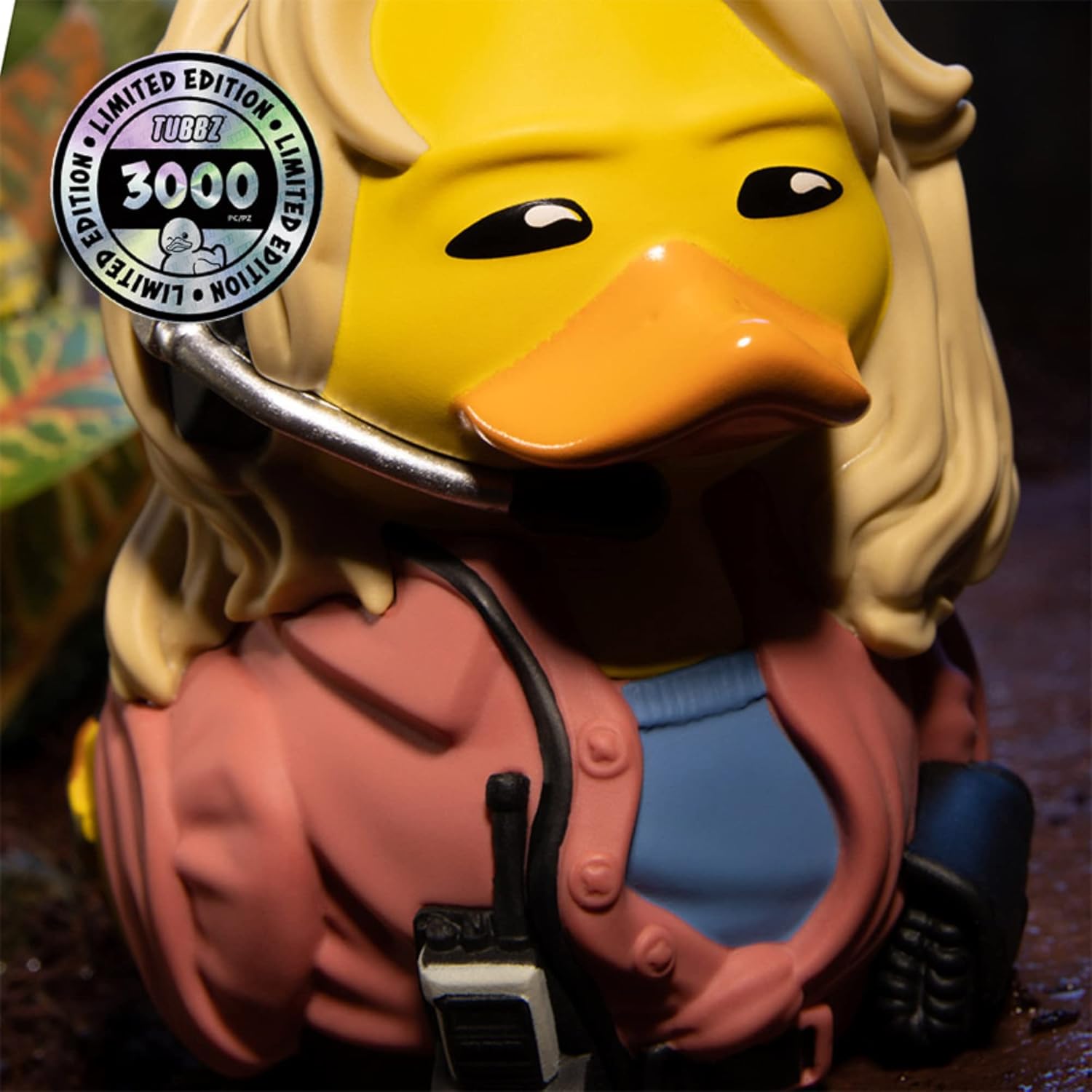 TUBBZ Jurassic World Dr. Ellie Sattler Sammelfigur Ente – Offizielles Jurassic World Merchandise – Einzigartiges Sammler-Vinyl-Geschenk – Limitierte Auflage