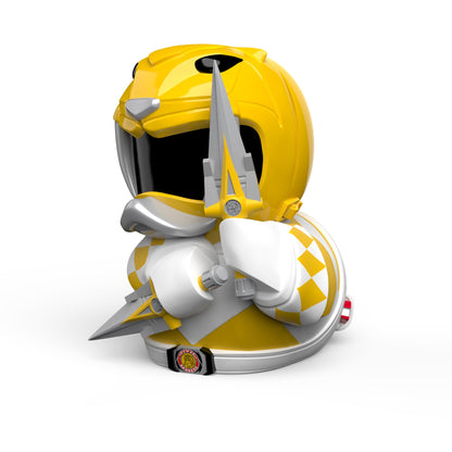 TUBBZ First Edition Yellow Ranger Collectible Vinyl Rubber Duck Figuur - Officiële Power Rangers Merchandise - Kids TV, films en videogames