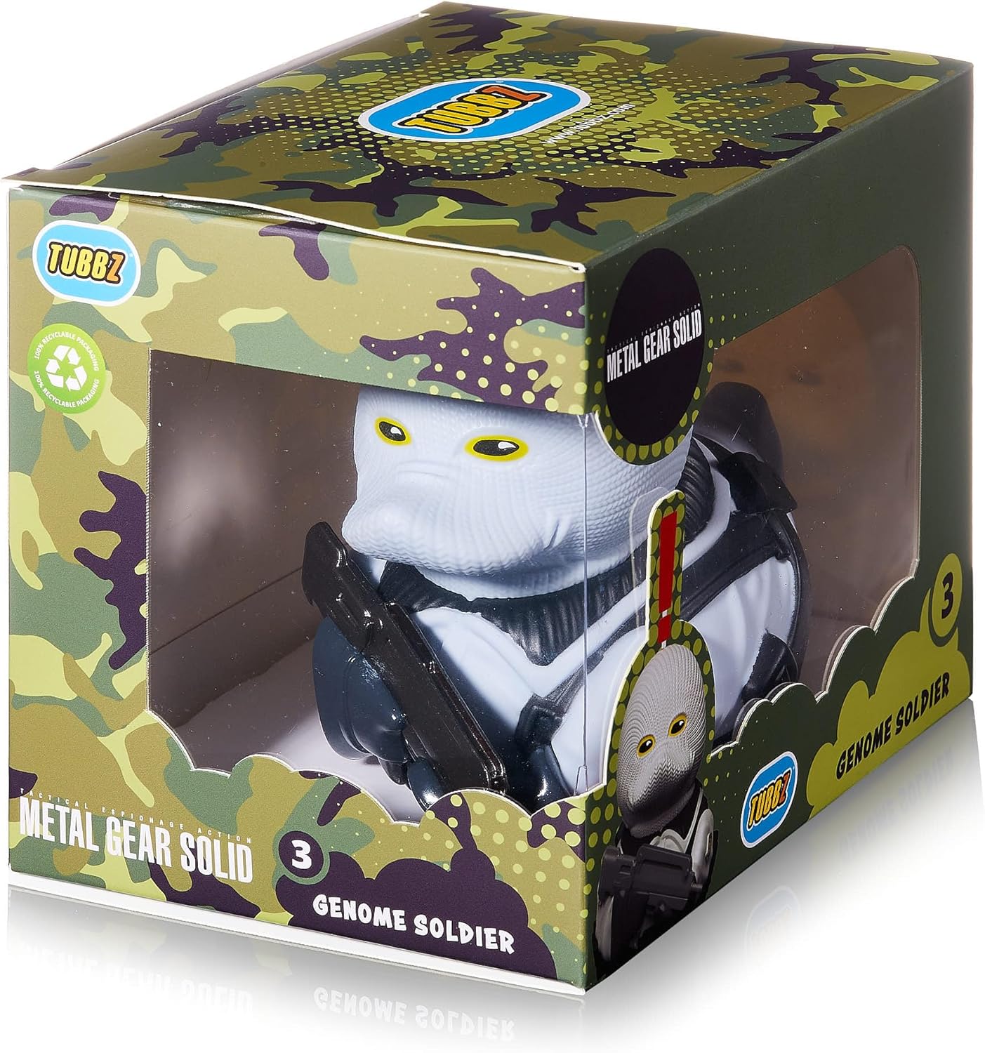 TUBBZ Boxed Edition Genome Soldier Collectible Vinyl Rubber Duck Figuur - Officiële Metal Gear Solid Merchandise - TV, films en videogames