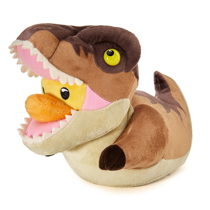 TUBBZ Peluche: Jurassic Park - T-Rex Juguete Coleccionable de Pato de Goma de Peluche Disfrazado