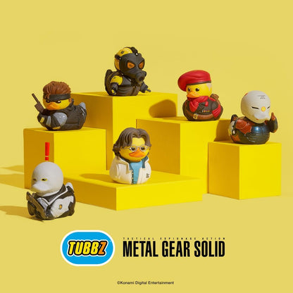 TUBBZ Boxed Edition Dr. Hal Otacon Collectible Vinyl Rubber Duck Figure - Official Metal Gear Solid Merchandise - TV, Movies & Video Games