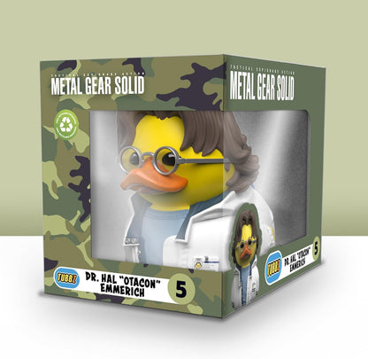 TUBBZ Boxed Edition Dr. Hal Otacon Collectible Vinyl Rubber Duck Figure - Official Metal Gear Solid Merchandise - TV, Movies & Video Games