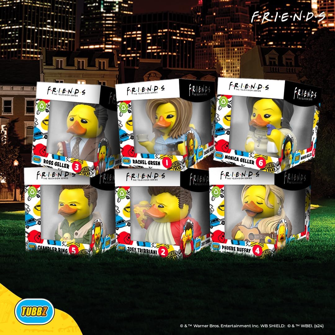 TUBBZ Boxed Edition Rachel Green Collectible Vinyl Rubber Duck Figuur - Officiële Friends Merchandise - Films en tv