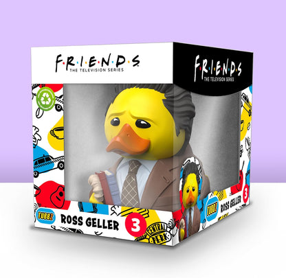 TUBBZ Boxed Edition Ross Geller Collectible Vinyl Rubber Duck Figuur - Officiële Friends Merchandise - Films en tv