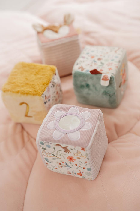 Little Dutch 9016 Activity Stoffwürfel - Fairy Garden