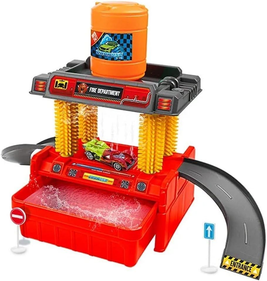 Toi-Toys - Turbo Racers Auto Wassen Garage met Kleurveranderende Auto