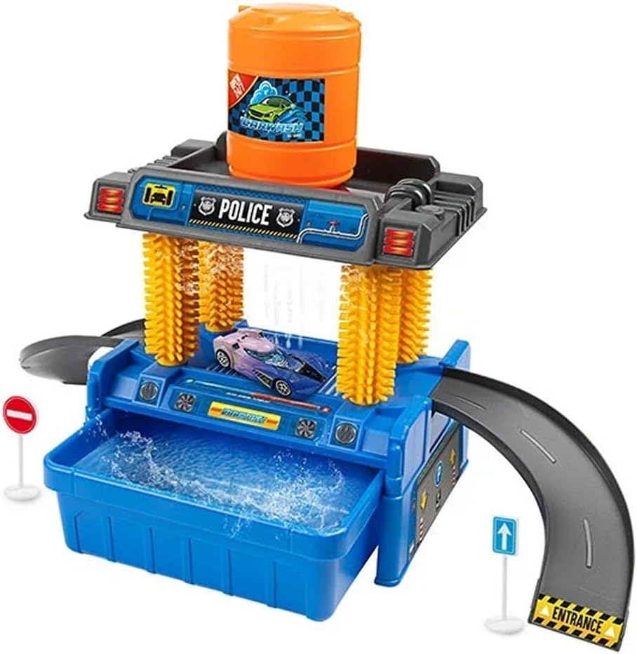 Toi-Toys - Turbo Racers Auto Wassen Garage met Kleurveranderende Auto