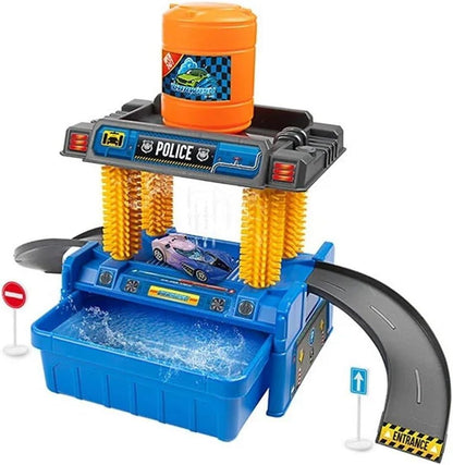 Toi-Toys - Turbo Racers Auto Wassen Garage met Kleurveranderende Auto