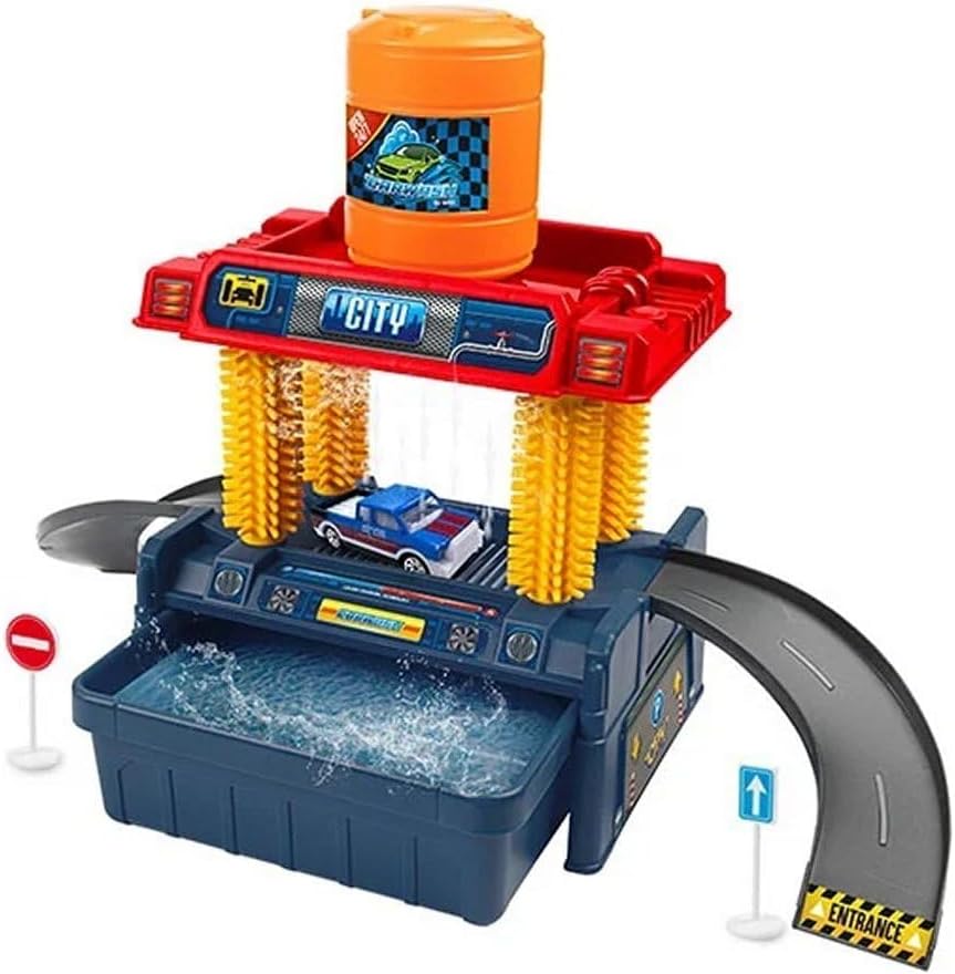 Toi-Toys - Turbo Racers Auto Wassen Garage met Kleurveranderende Auto
