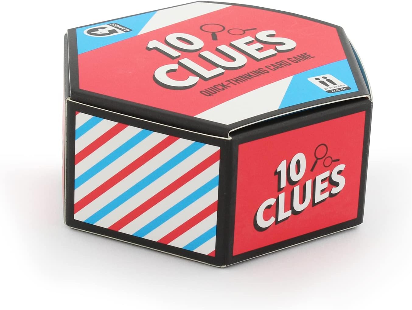 Ginger Fox - 10 Clues Quick-Thinking Card Game. Card Games for Adults and Kids Aged 12 and Over. Fun Card Games for Family Game Nights, Parties and More