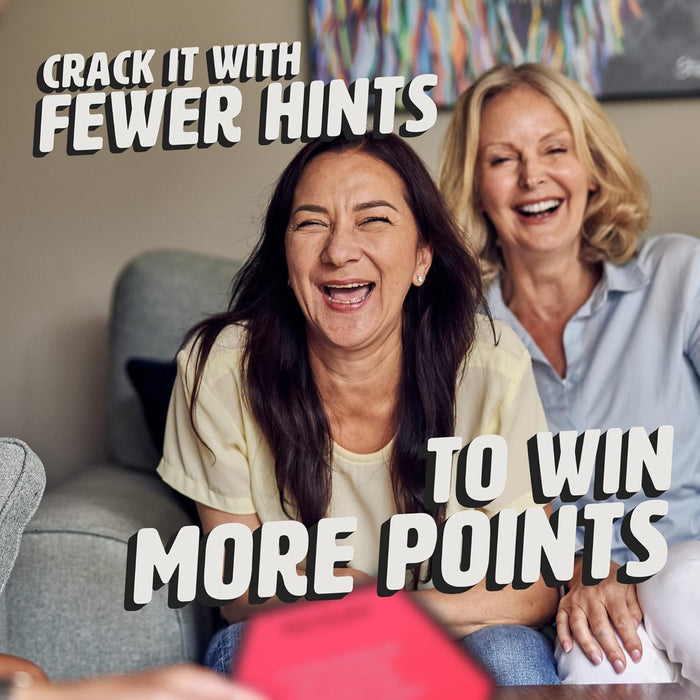 Ginger Fox - 10 Clues Quick-Thinking Card Game. Card Games for Adults and Kids Aged 12 and Over. Fun Card Games for Family Game Nights, Parties and More