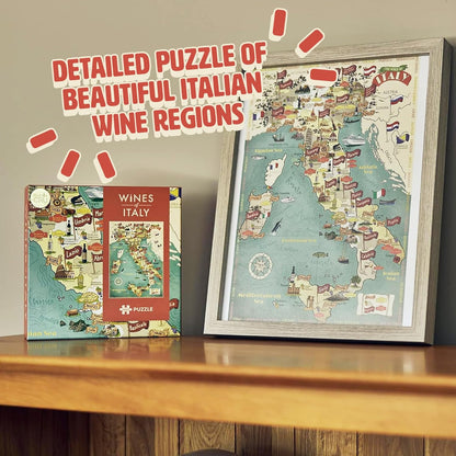 Ginger Fox- Jigsaw Puzzle Wine, Multicolore, Taglia unica, 0112.3316.71.ITA.OSZ