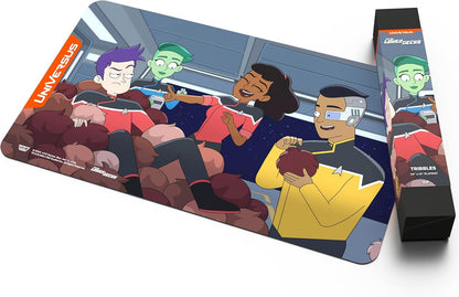 UniVersus: Star Trek: Lower Decks - Tribbles Playmat - 24 x 14 Neoprene Mat, Non-Slip Back, Tabletop Card Game Accessory, UVS Games, Licensed