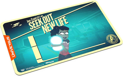 UniVersus: Star Trek: Lower Decks - Beckett Mariner Playmat - 24 x 14 Neoprene Mat, Tabletop Card Game Accessory, UVS Games, Officially Licensed