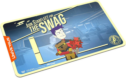 UniVersus: Star Trek: Lower Decks - Brad Boimler Playmat - 24 x 14 Neoprene Mat, Tabletop Card Game Accessory, UVS Games, Officially Licensed
