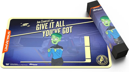 UniVersus: Star Trek: Lower Decks - D’Vana Tendi Playmat - 24 x 14 Neoprene Mat, Tabletop Card Game Accessory, UVS Games, Officially Licensed
