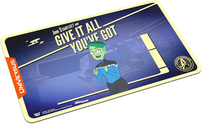 UniVersus: Star Trek: Lower Decks - D’Vana Tendi Playmat - 24 x 14 Neoprene Mat, Tabletop Card Game Accessory, UVS Games, Officially Licensed