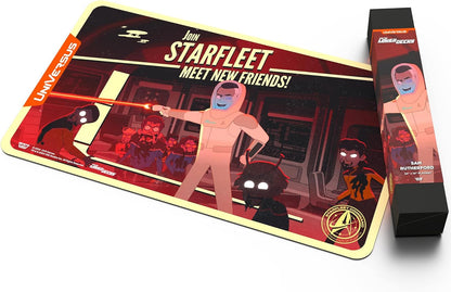 UniVersus: Star Trek: Lower Decks - Sam Rutherford Playmat - 24 x 14 Neoprene Mat, Tabletop Card Game Accessory, UVS Games, Officially Licensed