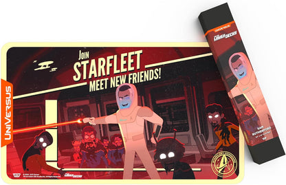 UniVersus: Star Trek: Lower Decks - Sam Rutherford Playmat - 24 x 14 Neoprene Mat, Tabletop Card Game Accessory, UVS Games, Officially Licensed