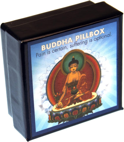 Pillendoos Buddha