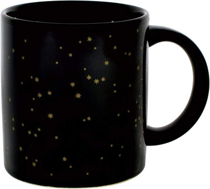 The Unemployed Philosophers Guild Heat Changing Constellation Mug - Gold Stars - Add Coffee or Tea and 11 Constellations Appear - Comes in a Fun Gift Box