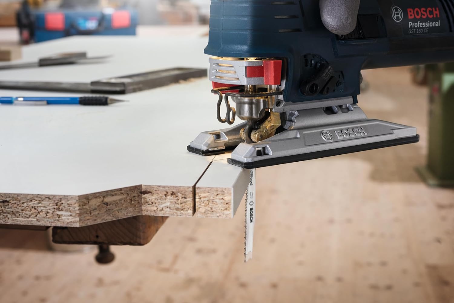 Bosch - Decoupeerzaagblad T 301 Cd Clean For Wood - 3 Stuks
