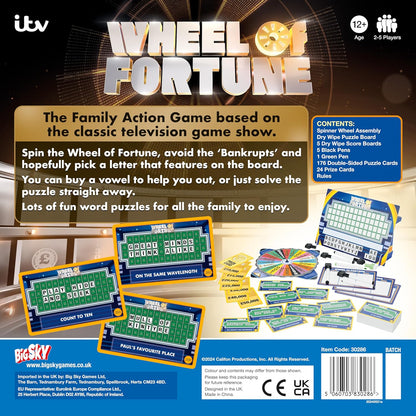 Wheel of Fortune Family Game