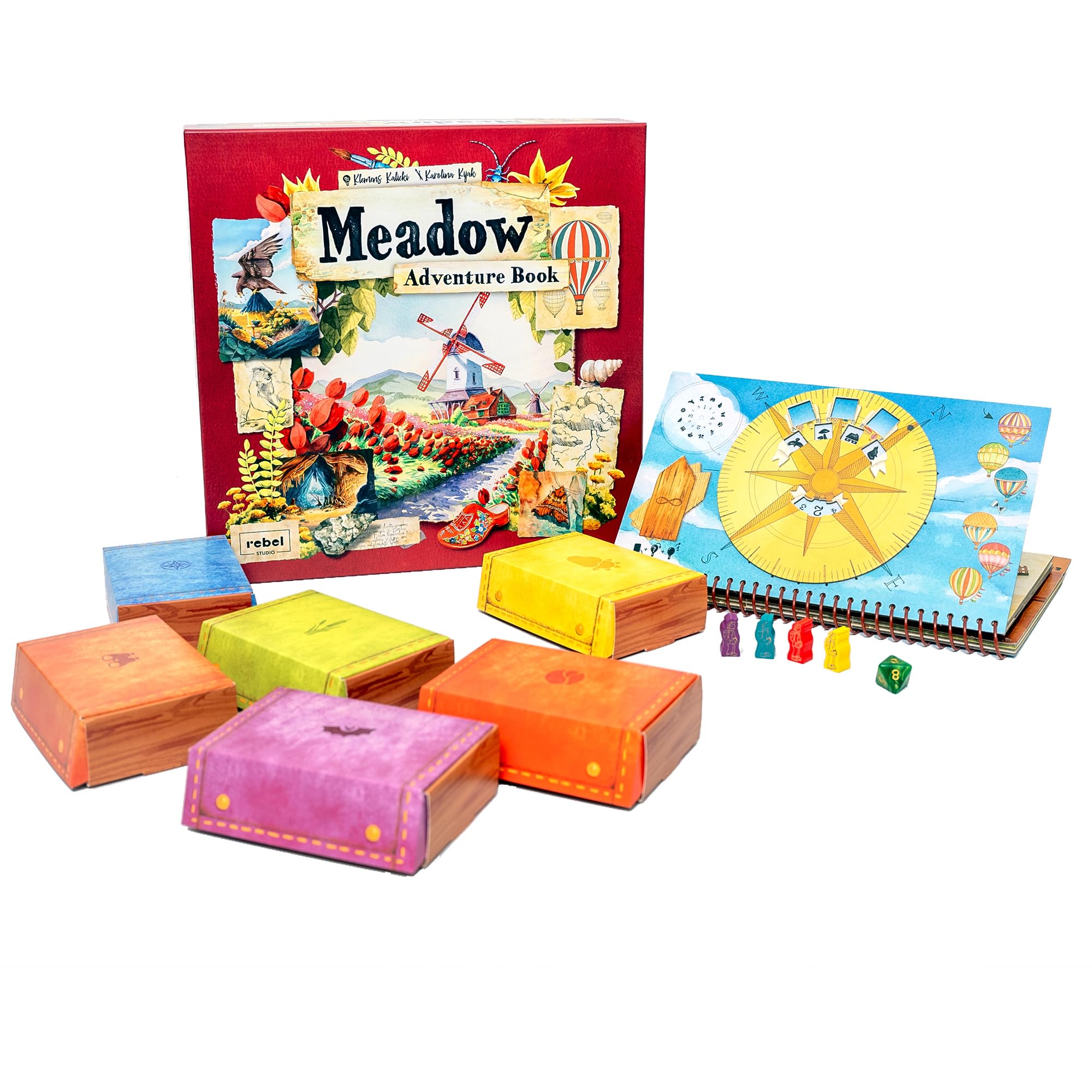 Rebel | Meadow: Adventure Book | Story-Book Game | Ages 10+ | 1-4 Players | 60-90 Minutes Playing Time