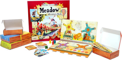 Rebel | Meadow: Adventure Book | Story-Book Game | Ages 10+ | 1-4 Players | 60-90 Minutes Playing Time