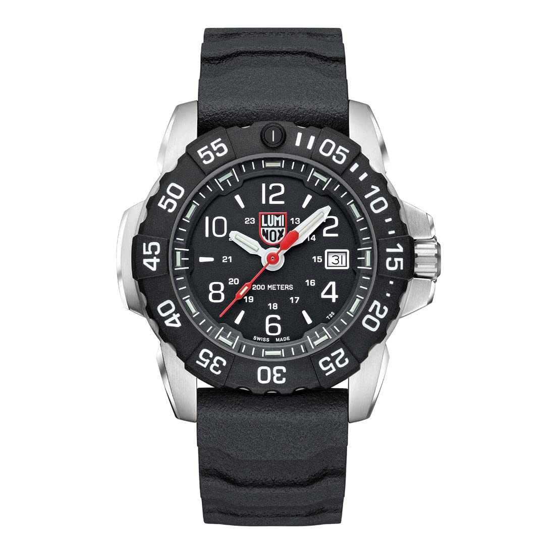 Luminox Men's Analogue Swiss Quartz Watch with Rubber Strap XS.3251.CB