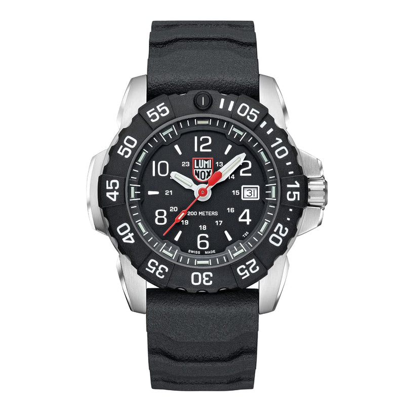 Luminox Men's Analogue Swiss Quartz Watch with Rubber Strap XS.3251.CB