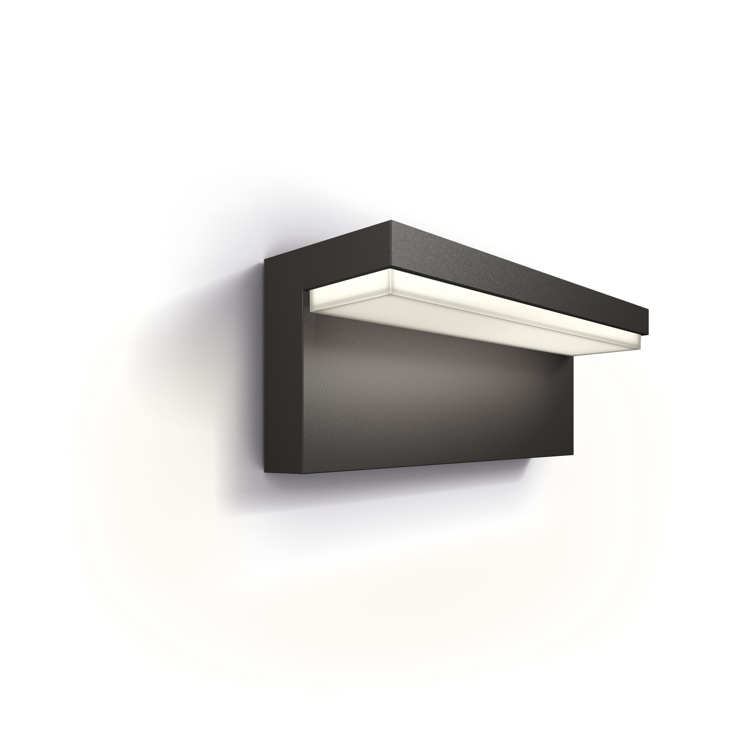 Philips Bustan Wandlamp - Ultra Efficient - Antraciet - 3,8W