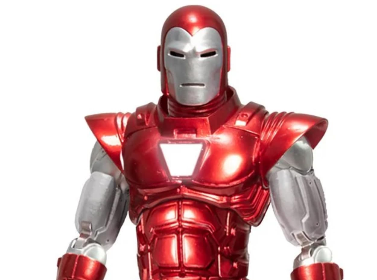 Mezco ONE:12 Collective Iron Man: Silver Centurion Action Figure