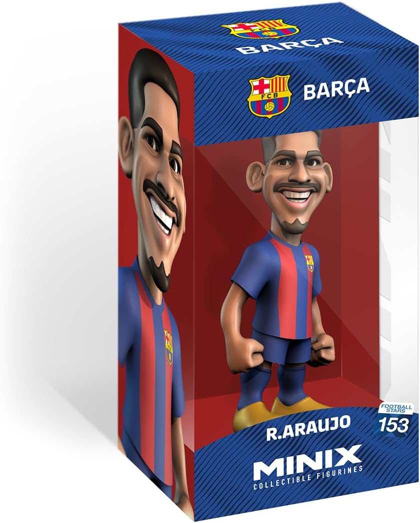MINIX - FC Barcelona - Araujo 4#153 - Collectible Figure 12 cm