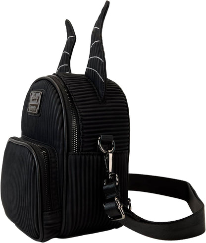 Loungefly Disney Villains Malificent Convertible Mini Backpack