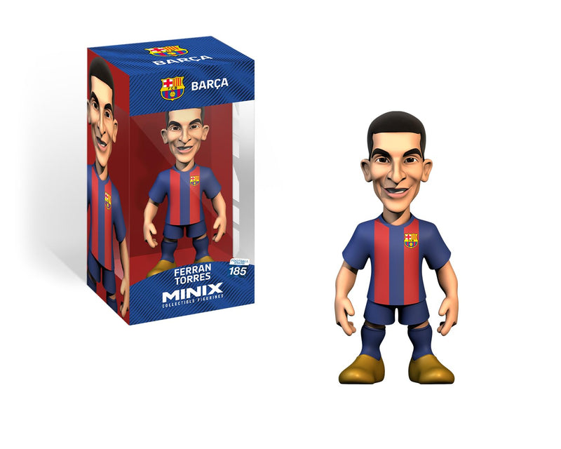 Minix - Football Stars #185 - FC Barcelona - Ferran Torres 11 - Collectible Figure 12 cm