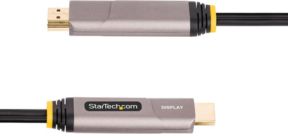 StarTech.com Câble USB-C vers HDMI 2.0 Optique Actif (AOC) de 15,2m, 4K 60Hz, Classé CL3, Câble USB vers HDMI Unidirectionnel