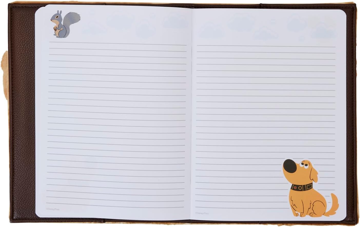 Loungefly Pixar Up 15th Anniversary Dug Plush Journal