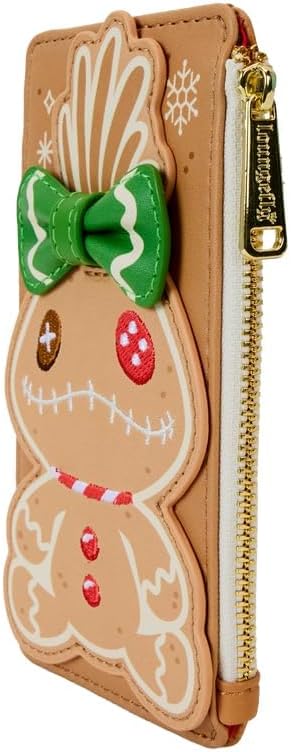 Loungefly Disney Lilo and Stitch Gingerbread Large Cardholder, Multicolor, Card Holder