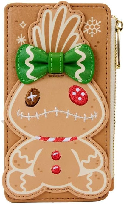Loungefly Disney Lilo and Stitch Gingerbread Large Cardholder, Multicolor, Card Holder