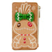 Loungefly Disney Lilo and Stitch Gingerbread Large Cardholder, Multicolor, Card Holder